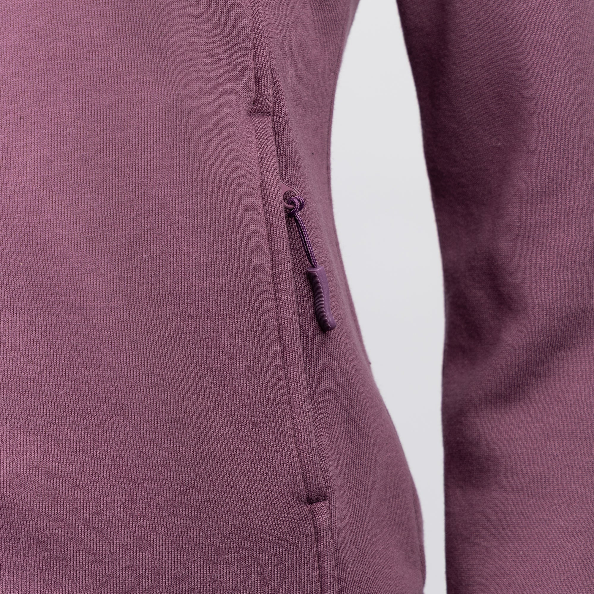 Nara Ladies Full Zip Fleece Jacket - Washed Grape