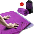 NNEOBA Foldable Non-Slip Yoga Towel Exercise Mat