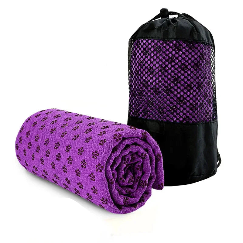 NNEOBA Foldable Non-Slip Yoga Towel Exercise Mat