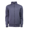 Perry Mens Full Zip Stand Collar Jacket - Washed Navy