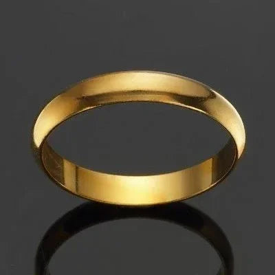 18ct Heavy Yellow Gold Plated Men&