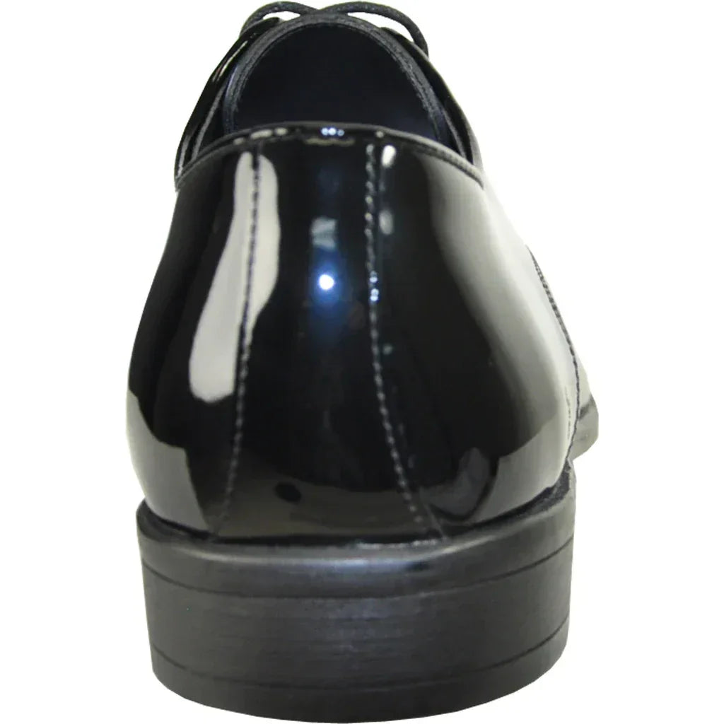 "Rockefeller" Black Vangelo Tuxedo Shoes - Modz Designs