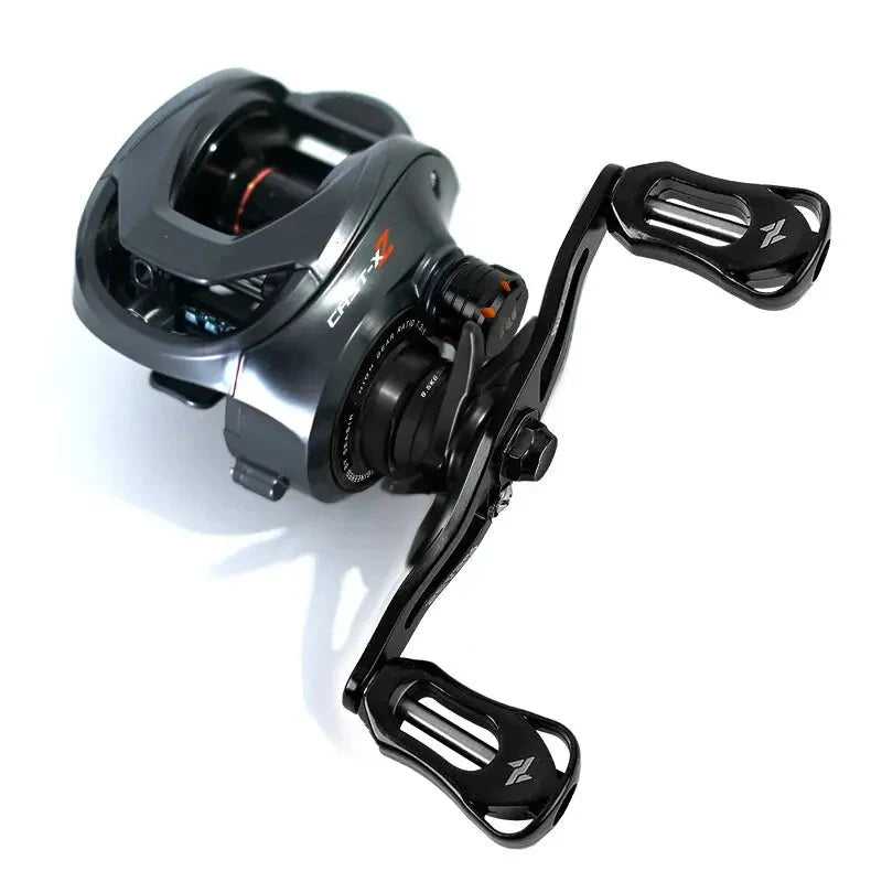 NNEOBA Baitcasting 9KG Drag Reel Dual Bearing System Right Hand Black-0