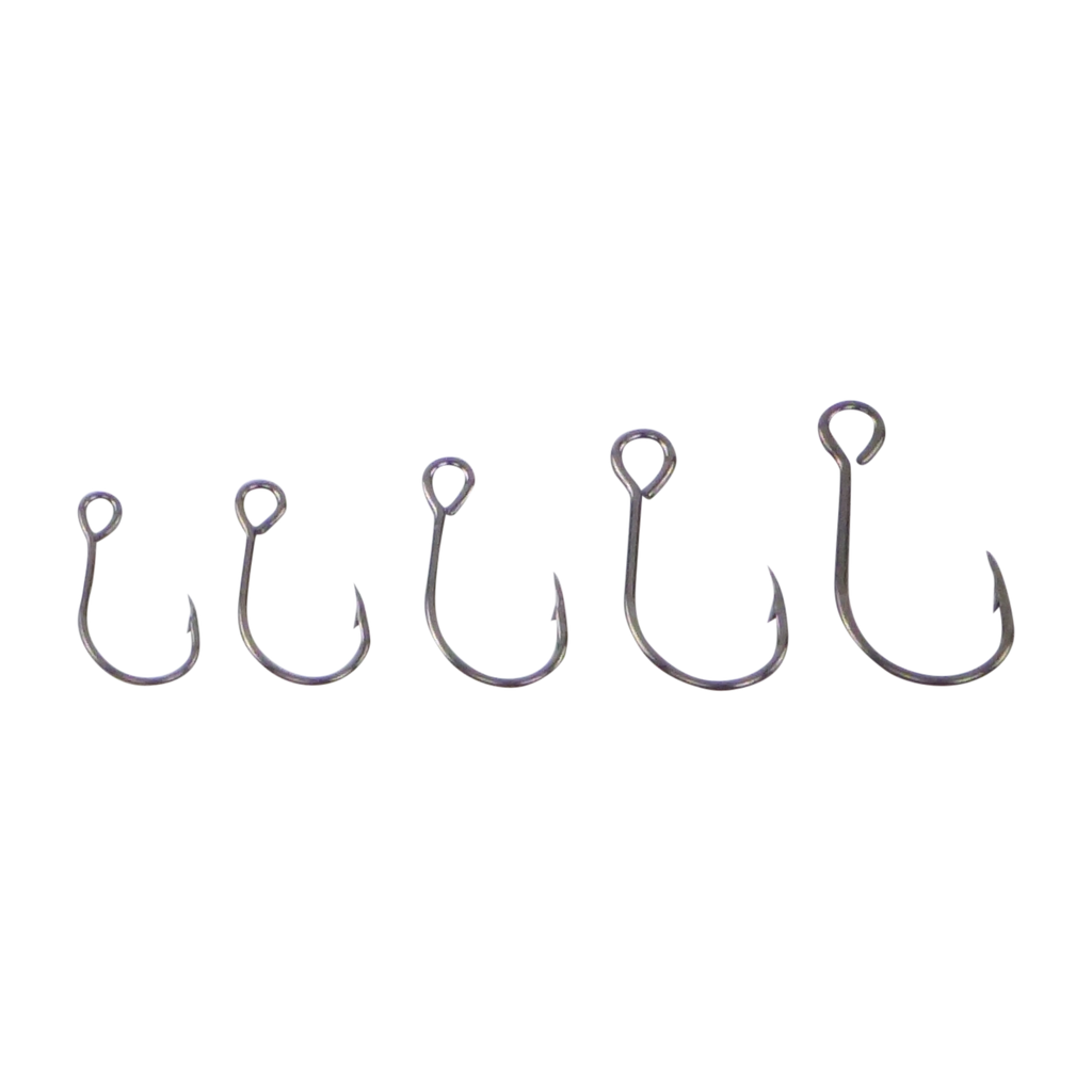 Swimerz Big Eye Inline Lure Hooks, Size 2, 10 Pack-0