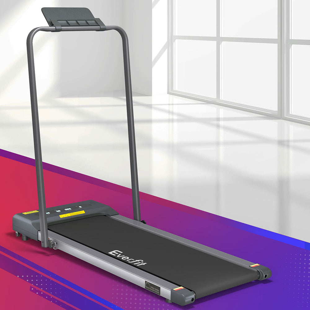 NNEDSZ Treadmill Electric Walking Pad Under Desk Home Gym Fitness 380mm Grey