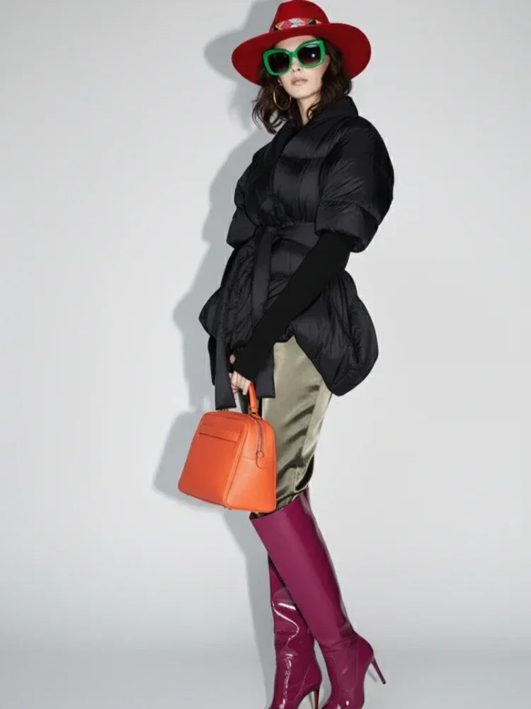 Tribeca Pleated Puffer Jacket BYMANYC ® New York - Modz Designs