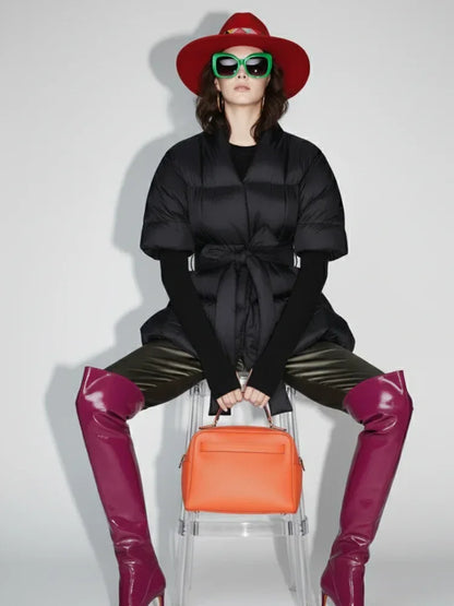 Tribeca Pleated Puffer Jacket BYMANYC ® New York - Modz Designs