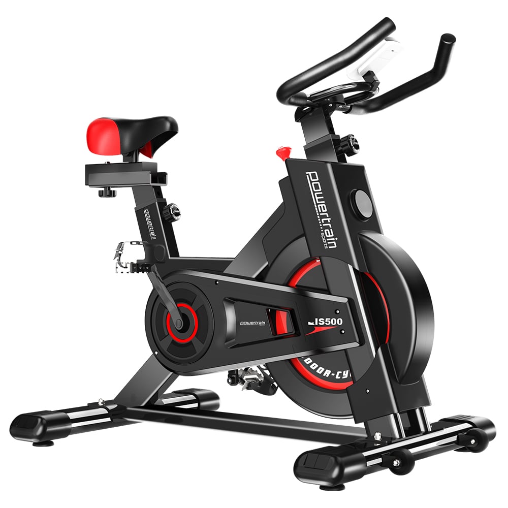 NNEDSZ IS-500 Heavy-Duty Exercise Spin Bike Electroplated - Black