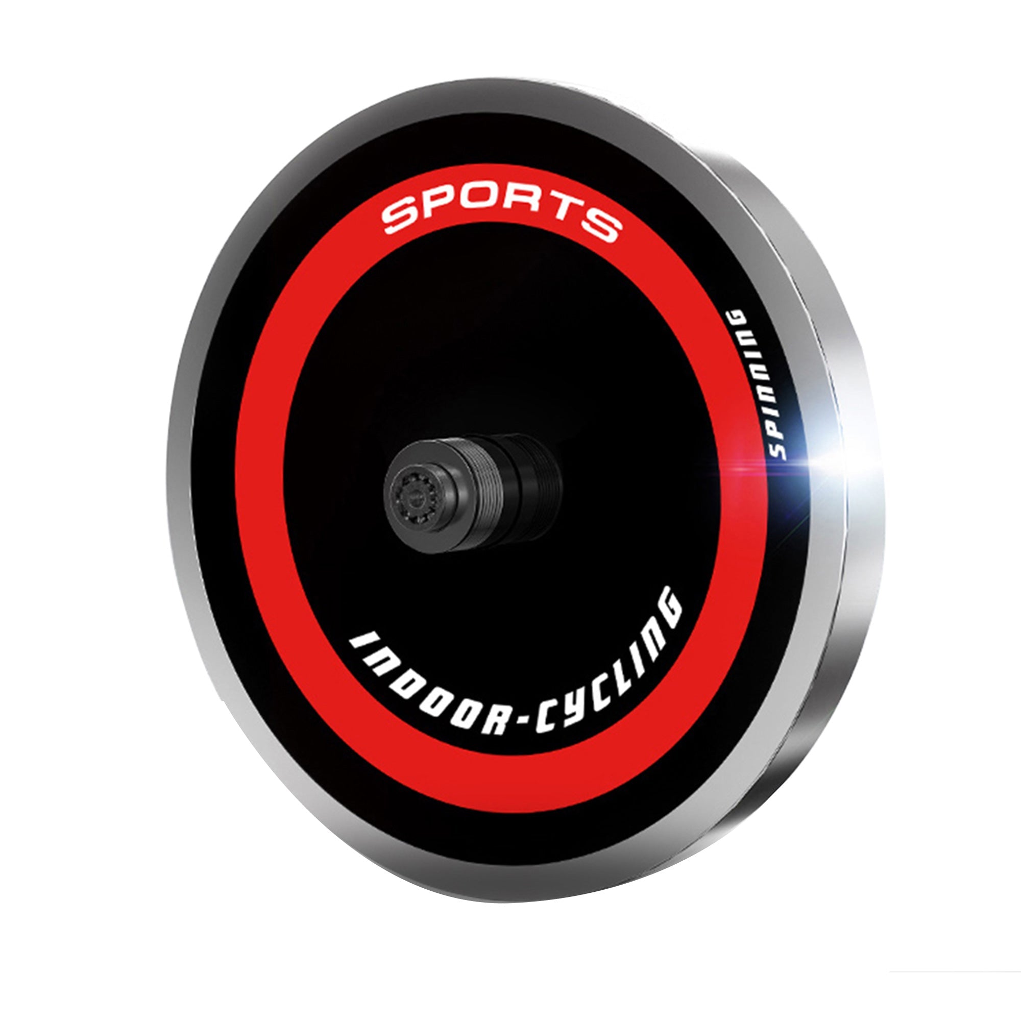 NNEDSZ IS-500 Heavy-Duty Exercise Spin Bike Electroplated - Black