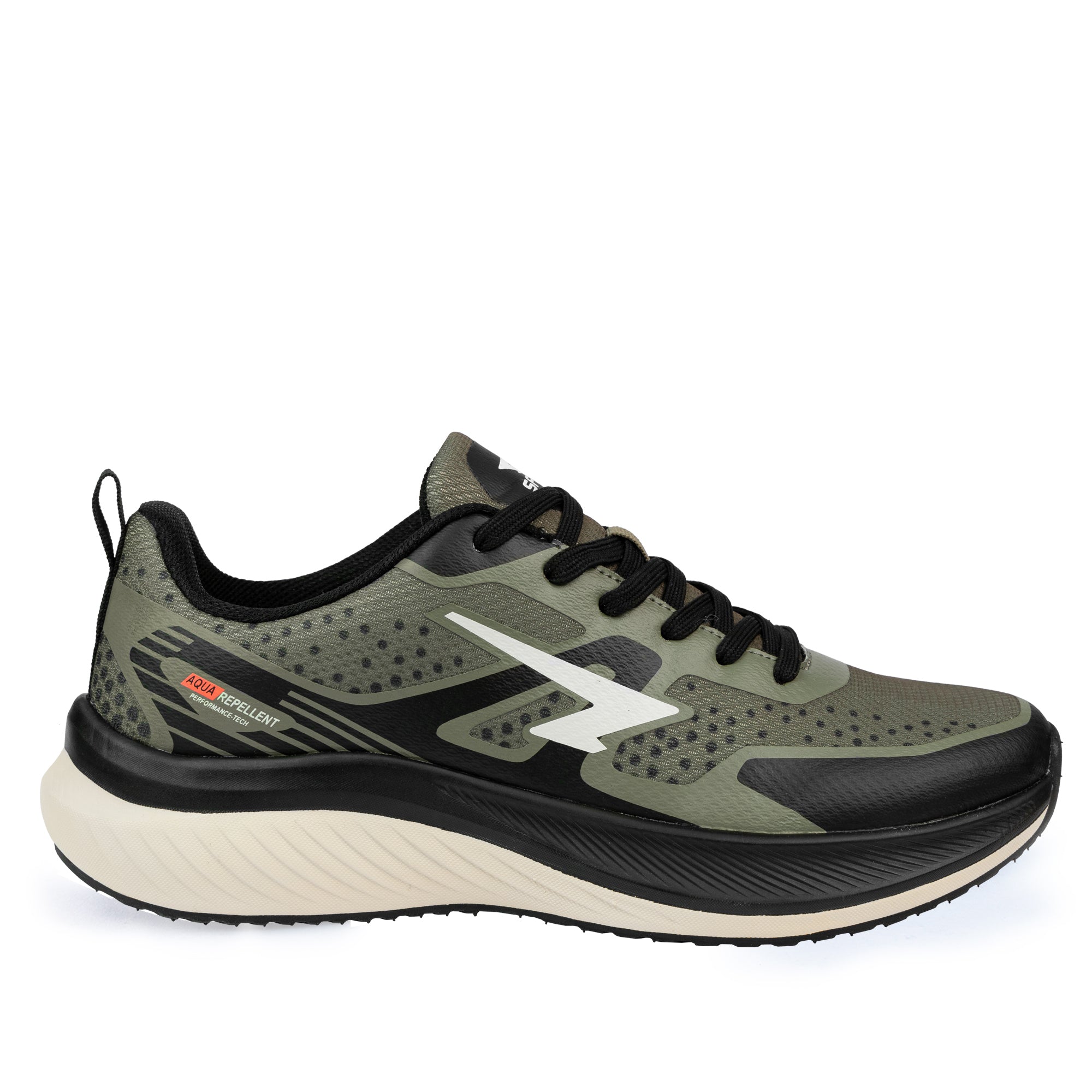 Vario Men's Runners - Khaki/Black
