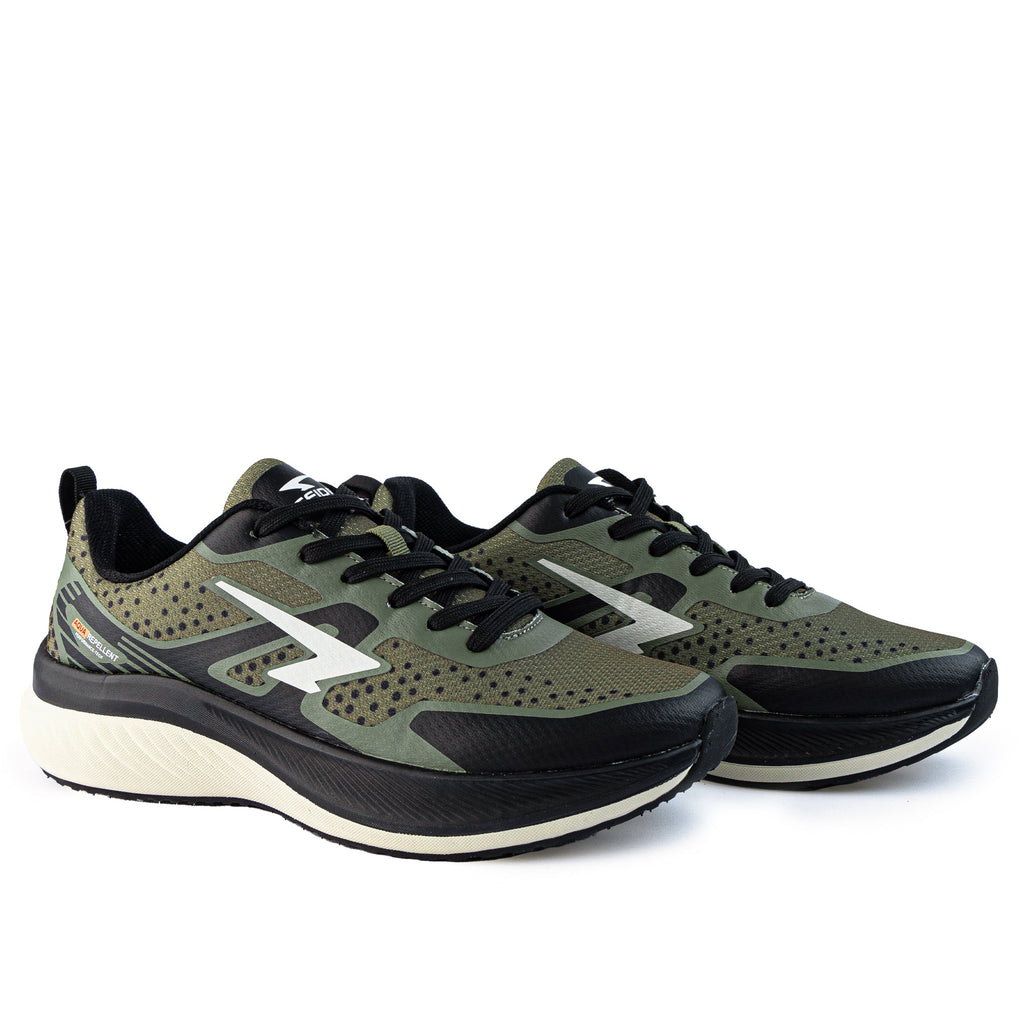 Vario Men's Runners - Khaki/Black