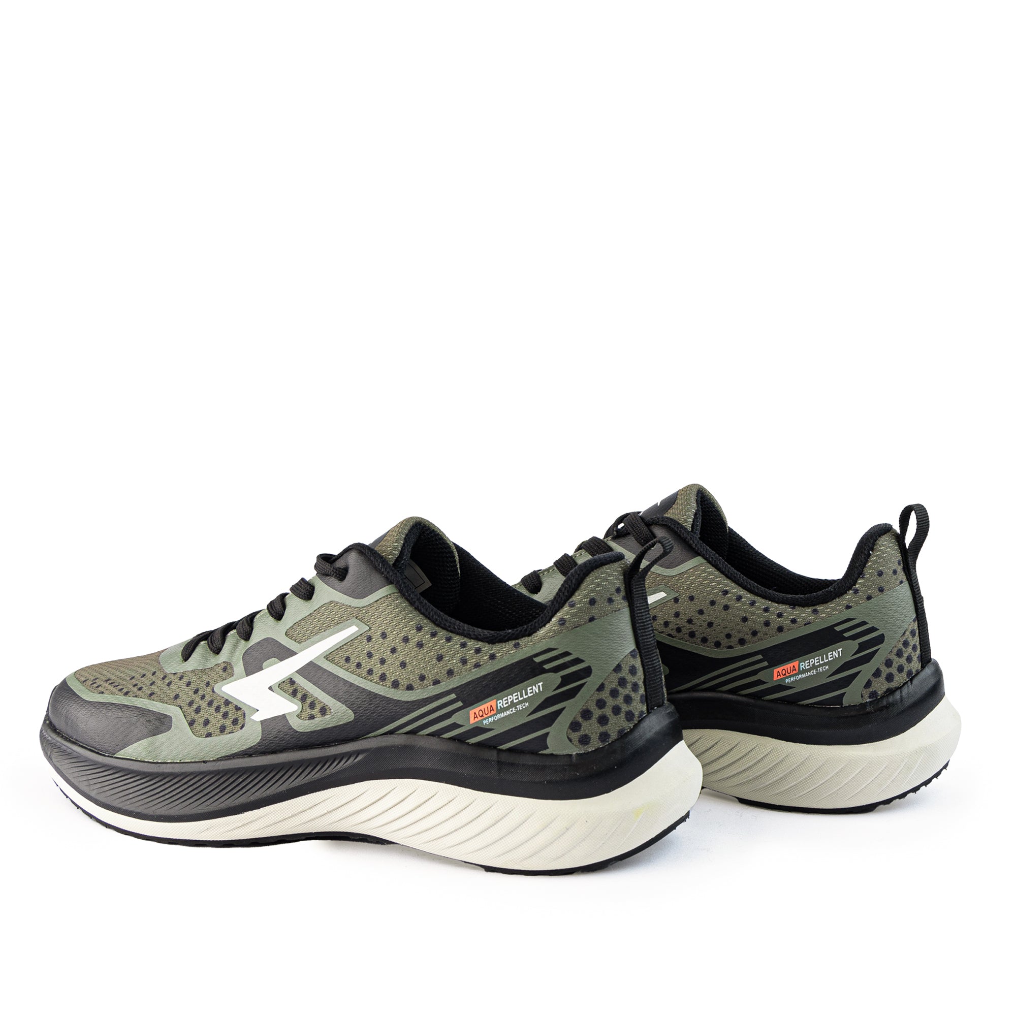 Vario Men's Runners - Khaki/Black