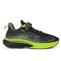 Zephyr 2.0 Boys Runners - Black/Lime V Strap