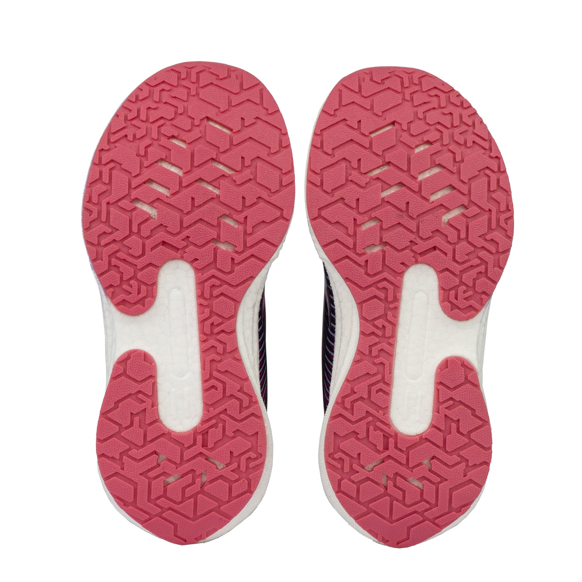 Zephyr 2.0 Girls Runners - Navy/Lavender/Fuchsia Lace