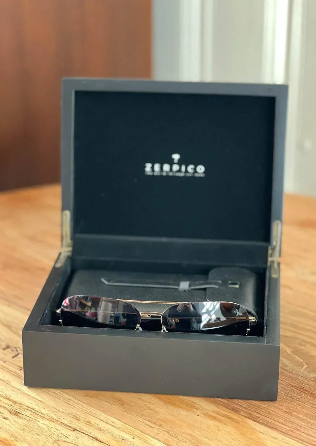 Titanium Aviator Sunglasses - V2 - 24K GOLD Plated - Modz Designs