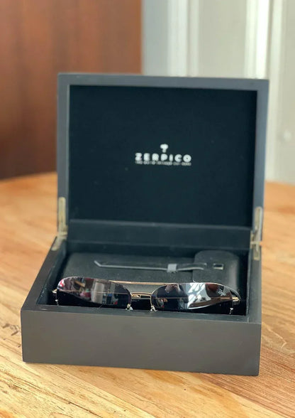 Titanium Aviator Sunglasses - V2 - 24K GOLD Plated - Modz Designs