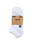 Men's Sports Ankle Socks White - 3 Pair Pack