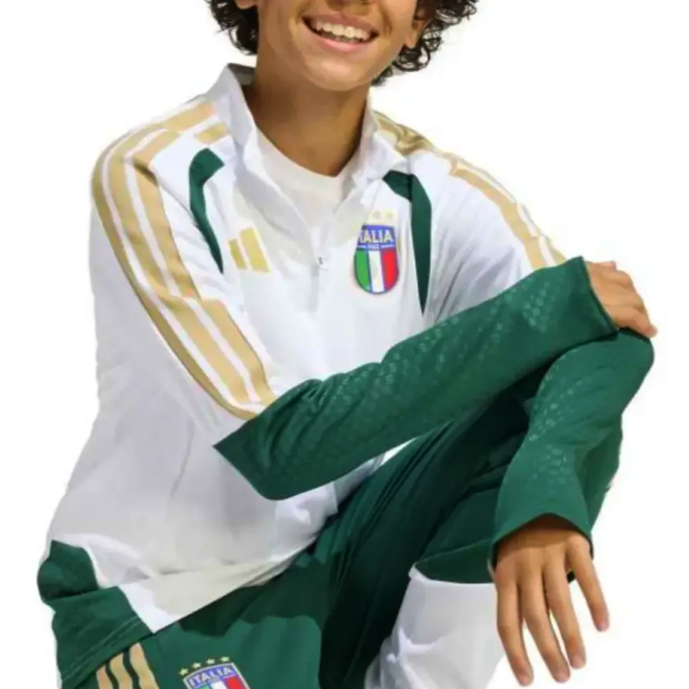 Kids - Italy training technical soccer tracksuit 2026/27 - Adidas