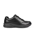 Alex 2 Senior Leather Lace Up School Shoe - Black