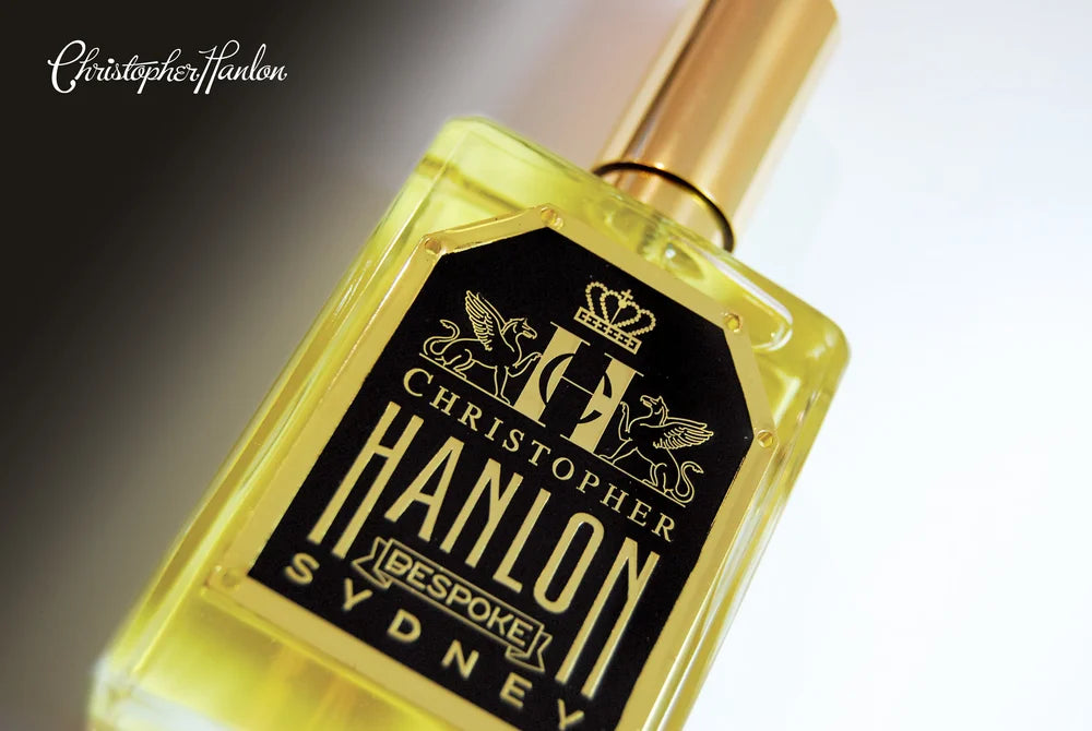 CHRISTOPHER HANLON® Bespoke | ARCHIVE PERFUME Collection | No2020 bottle showcasing vegan and sustainable craftsmanship.