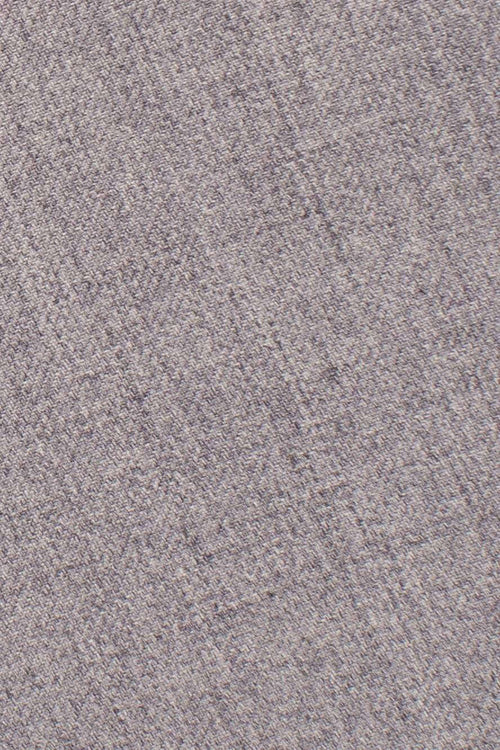 "Bradley" Heather Grey Luxury Wool Blend Suit Pants