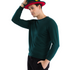 Sam Jacobi Mens Pullover Hunter Green Knitted Sweater Crewneck Stylish Knitwear Long Sleeve Casual Slim Fit
