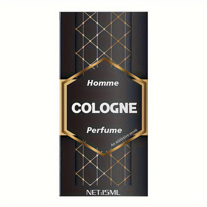 NNETM Homme Cologne Fresh Aromatic Perfume Oil packaging design featuring a modern and elegant style.