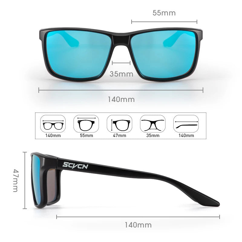 Polarized Unisex Sunglasses ideal for the golf course.