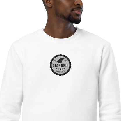 Gianneli Unisex Fashion Sweatshirt featuring a stylish logo design on a white background.