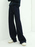 High-Waisted Straight Leg Jeans in Navy - Modz Designs