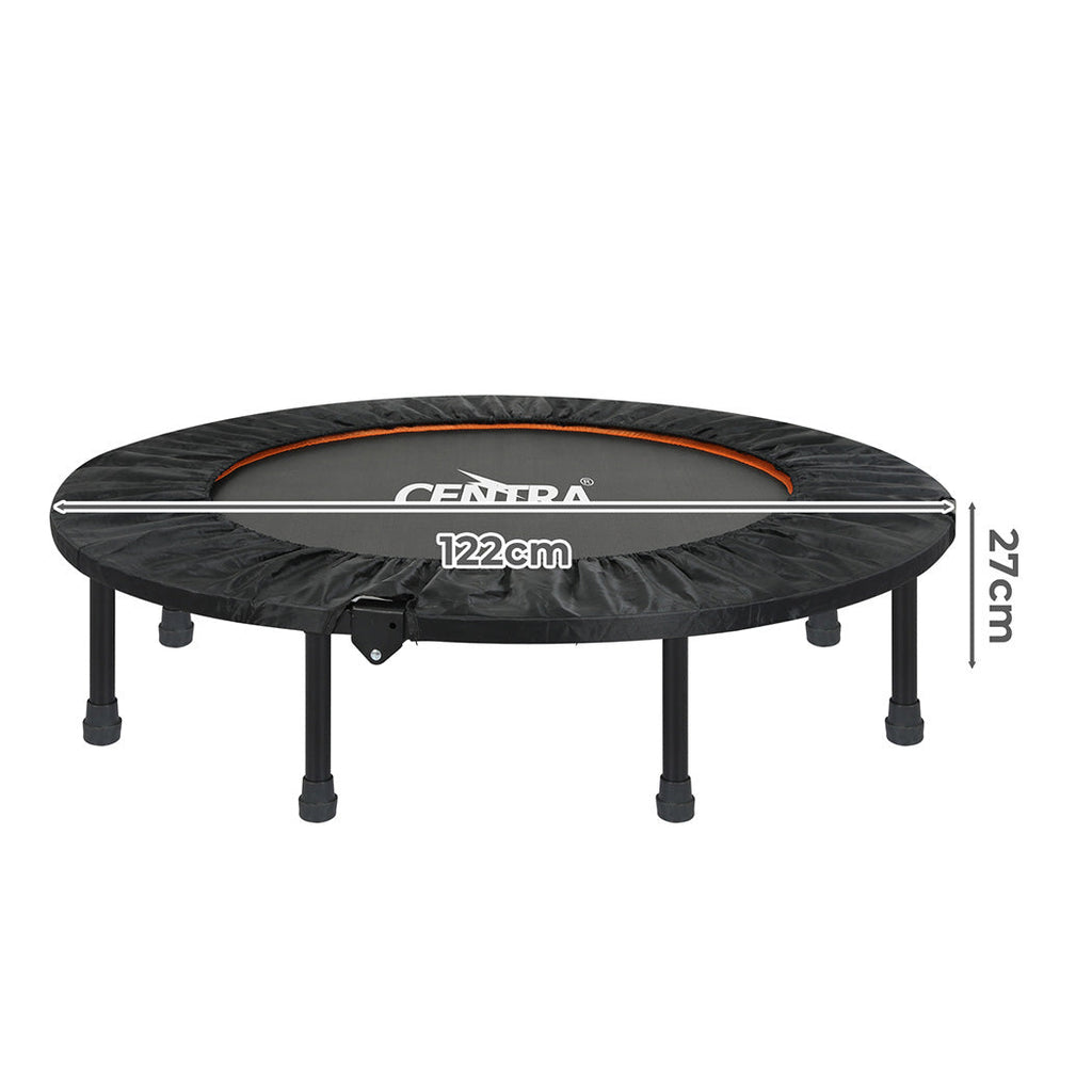 Centra 48 Inch Mini Trampoline Round Exercise Rebounder