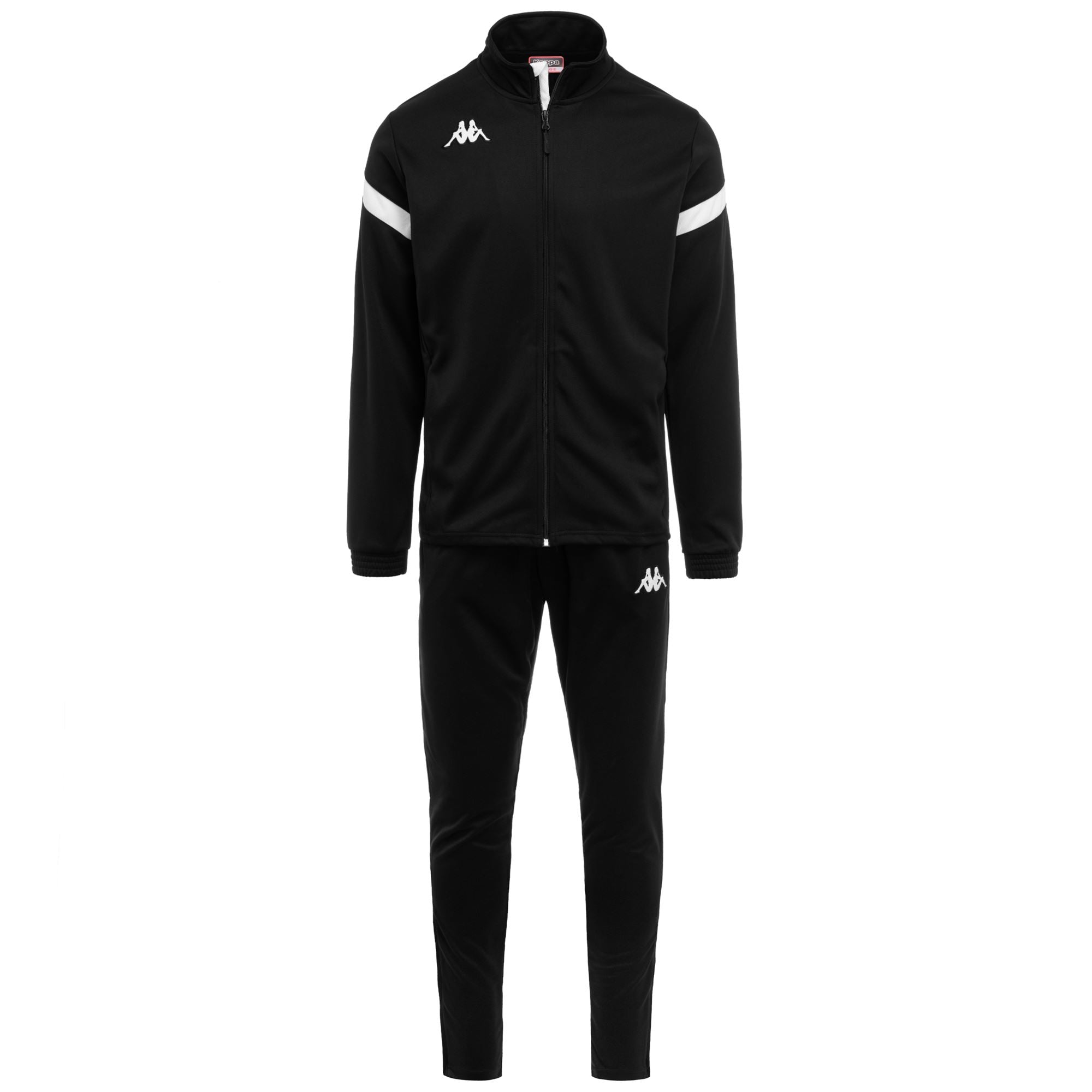Dalcito premium Tracksuit Italian Slim-Fit Training/Casual Set - Black/White - Kappa