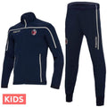 Kids - Bologna FC navy presentation soccer tracksuit 2018/19 - Macron