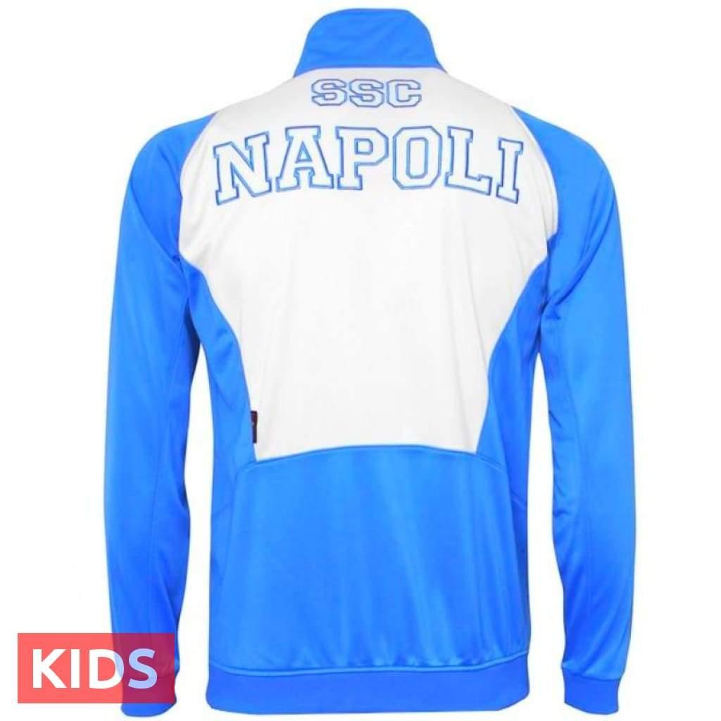 Kids - SSC Napoli light blue training Soccer Tracksuit 2016/17 - Kappa