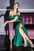 Off The Shoulder Stretch Evening Gown - Modz Designs