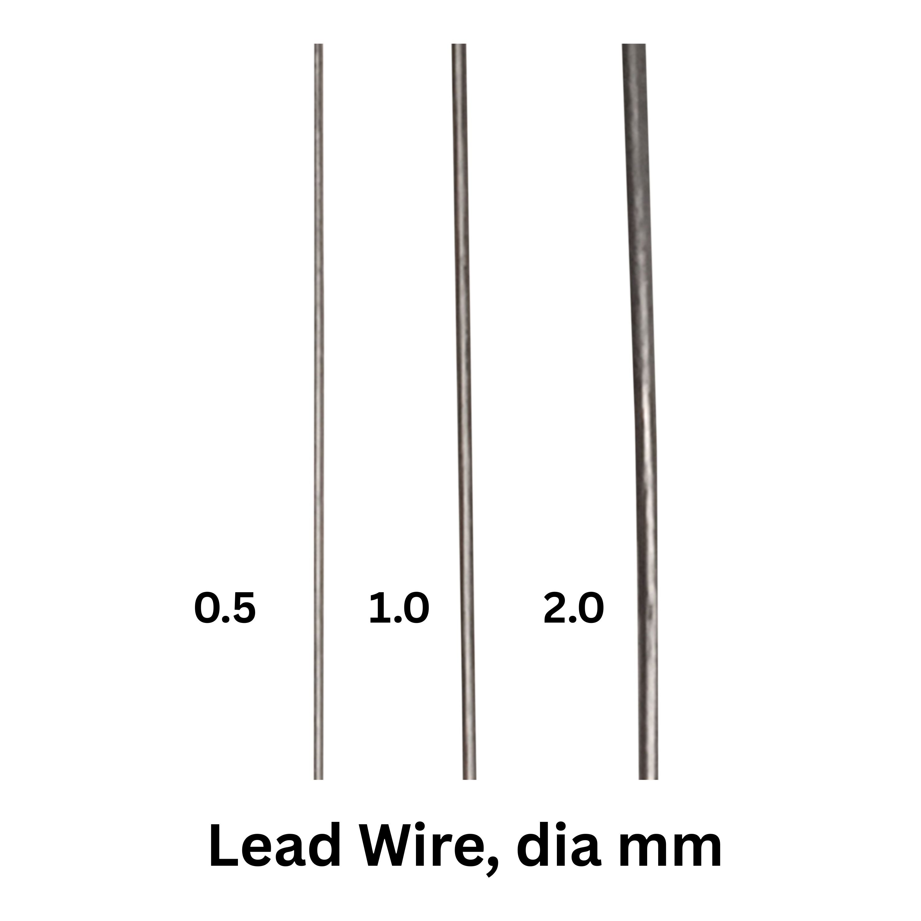 Swimerz Rigging Wire, Lead, 2mm, 2 mtrs-2