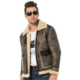 Men’s B3 Bomber Shearling Aviator Jacket-0