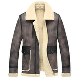 Men’s B3 Bomber Shearling Aviator Jacket-3