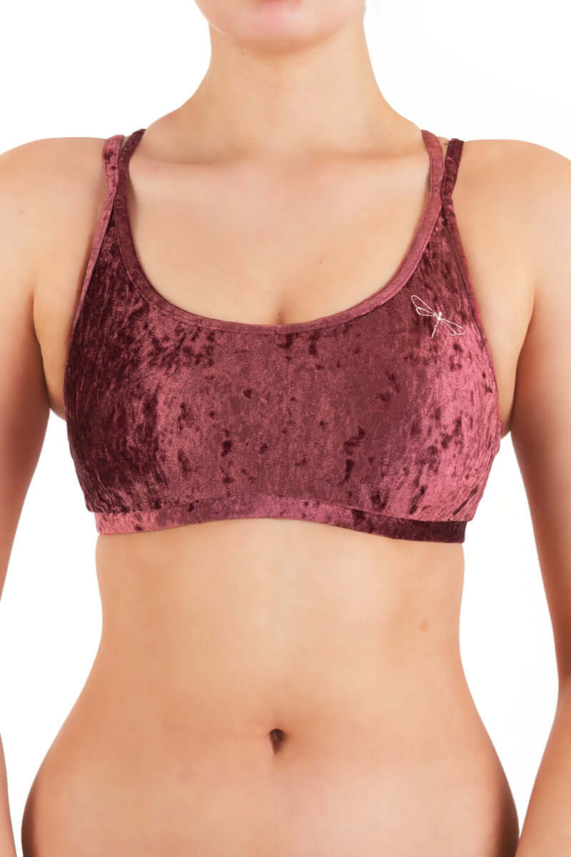 Velvet sports bra - Nicole
