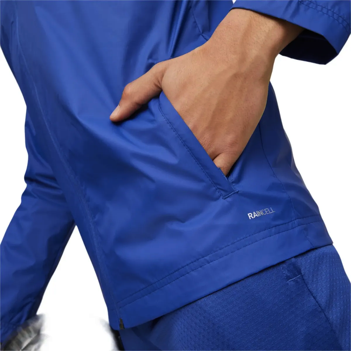 Olympique Marseille soccer training rain jacket 2024 - Puma