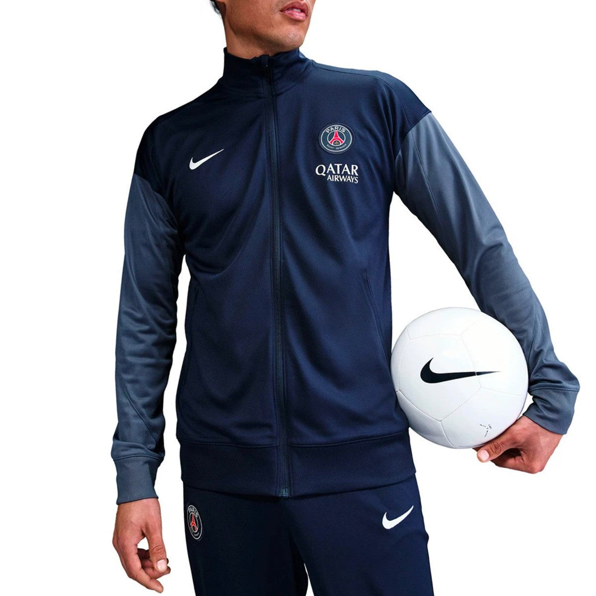 PSG training presentation Soccer tracksuit 2025/26 - Nike
