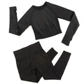 Yoga Sets 2 Piece Women Sport Outfits Workout Sets Exercise Sportswear Gym Jogger Actiivewear Running Suits Fitness Clothes