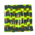 Artizan 22 strand silicon skirt, Green Ripple, Pack of 20-0