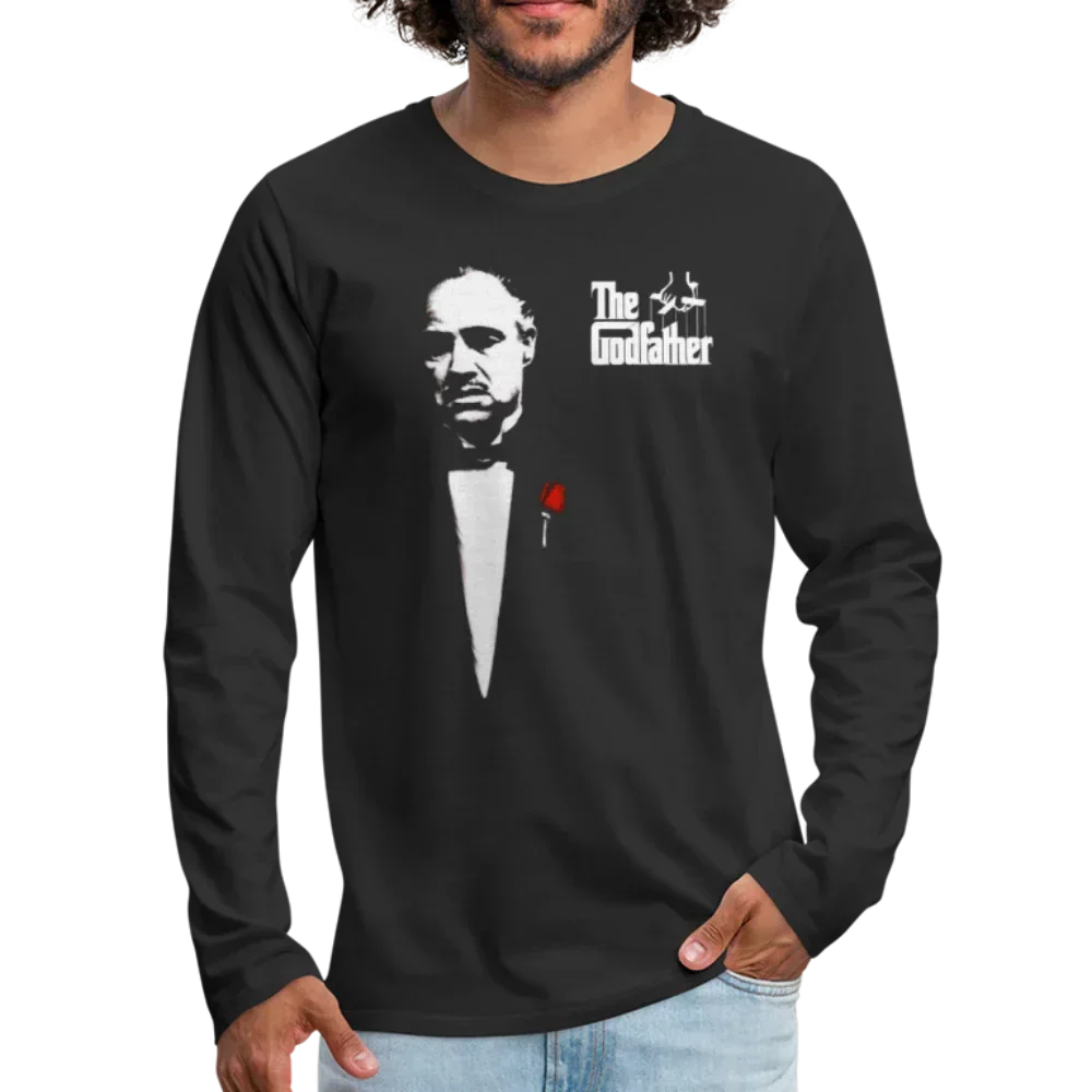The Godfather 1972 Movie Don Corleone Long Sleeve Shirt - Modz Designs